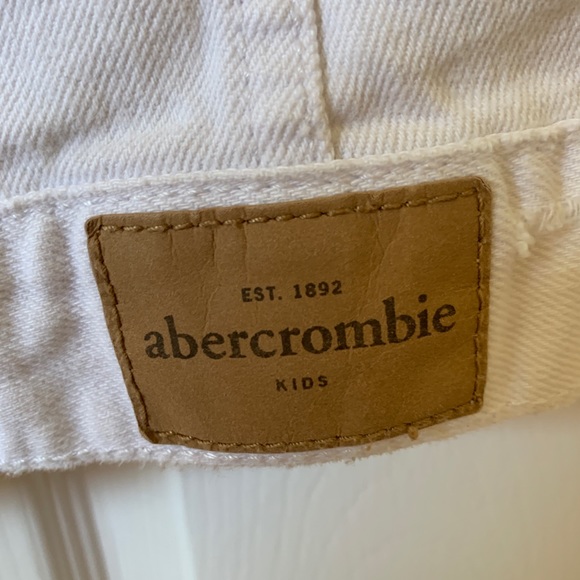 Abercrombie kids white jean jacket - Picture 4 of 4